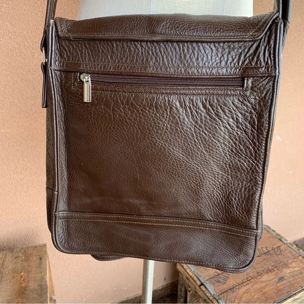 Cartago Leather Crossbody Messenger Bag